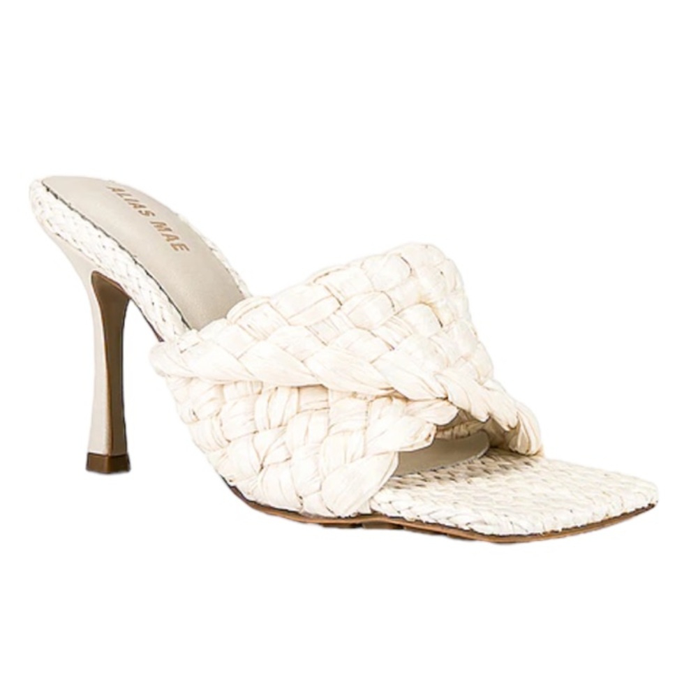 Alias Mae Cream Braided Sandals